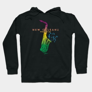 New Orleans, Birthplace of Jazz Hoodie